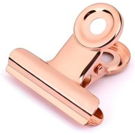 Små papirklips, 30 stk. 1" metalliske klips for permer, mapper og pengesedler, 22 mm