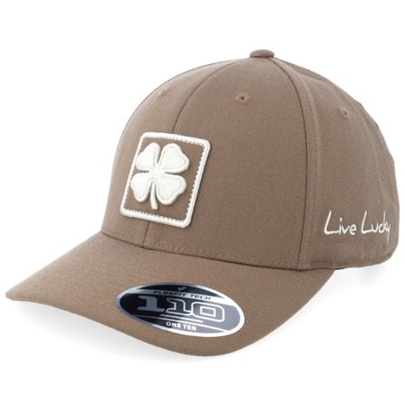 Black Clover - Boxed In Luck 3 Light Brown Adjustable Adjustable Brown Cap - @ Hatstore