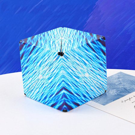 Magnetisk kube-kompresjons 3D håndflip-puslespill