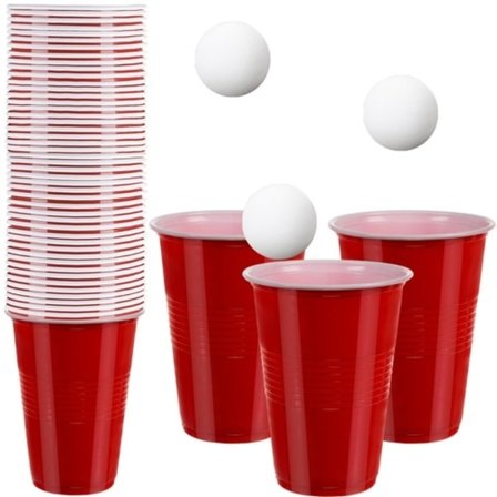 Beer Pong / Ölpingis Spel - 50st