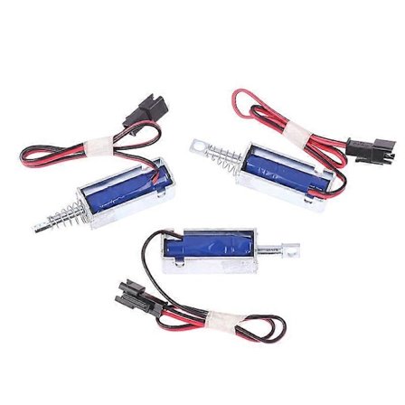 1 stk. SM0537-1 Elektromagnetisk Lås DC 6V/12V/24V Magnetisk Lås Elektrisk Lås 15A/2A/12A Lås Lineær Solenoide
