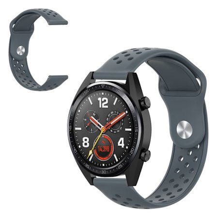 Samsung Galaxy Watch Active / Gear S2 silicone watch band - Grey