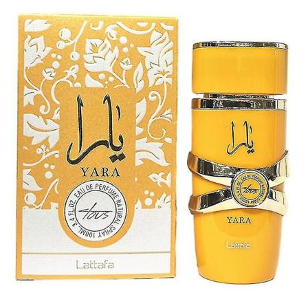 Lattafa Yara for Women Eau de Parfum Spray, 3,40 ounce / 100 ml