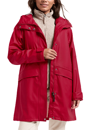 Didriksons Elly Parka Jackor Dam Röd 46