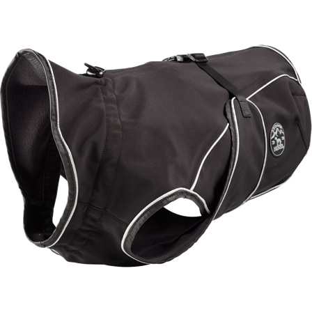 Hunter - Hunter Coat Uppsala Softshell black 45 cm - Hund - Hundeklær & potesokker - Hundedekken & regndekken - ZOO.no