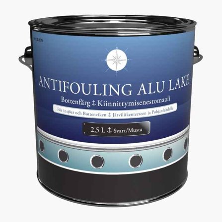 Bottenfärg biocidfri svart 2 5 liter - Biltema