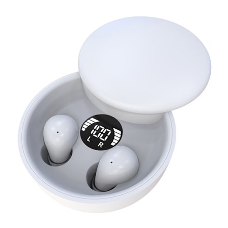 TWS Trådlösa Bluetooth 5.4 Hörlurar In-Ear Osynliga Sovhörlurar