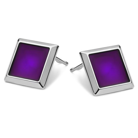 Fioletowe osłony na guziki dla mężczyzn - Osłony na guziki