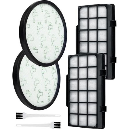 Passer for 2-paknings filtre for Rowenta X-Trem Power Cyclonic RO69xx RO72xx ZR006001, Støvsugerfilter for Rowenta Silence Force Cyclonic RO72xx