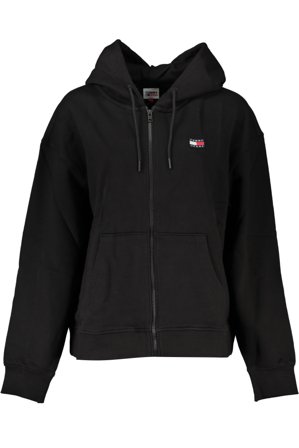 Tommy Hilfiger Felpa Con Zip Donna Nero