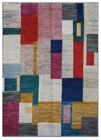 139X201 Dywan Moroccan Berber - Afghanistan Nowoczesny (Wełna, Afganistan) Carpetvista