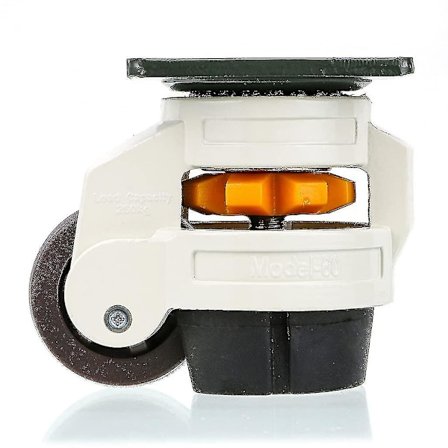 1 stk Møbelhjul, Drejeligt Hjul, 60f Indtrækkelige Justerbare Hjul, Nylon Aluminium Legering, 250 kg Belastning pr. Hjul