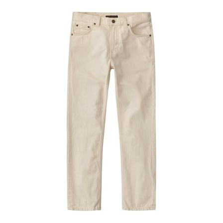Nudie Jeans, Wide Trousers Beige, Heren, Maat:W33 L30