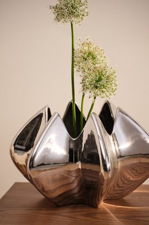 Jotex - Vase krom - LEO - Kjøp Vaser hos Jotex