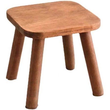 Puinen jalkatuki lasten jalkatuki, puinen lasten tuoli, sopii yli 3-vuotiaille lapsille