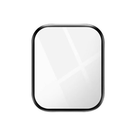 Ekologiskt glas - IMAK - Apple Watch Series 8 45mm - Skärmskydd - Svart kontur