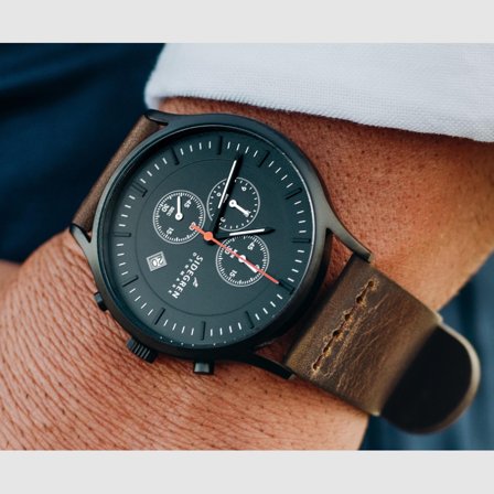 Montre Chronographe Revil Nightfall pour hommes - Montres bracelet