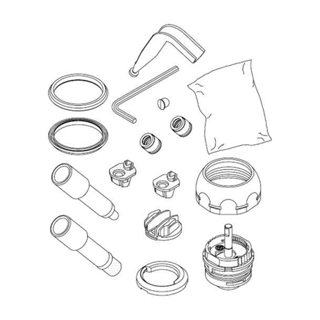 Damixa 2348600 Reparationssats med kula, Badrum
