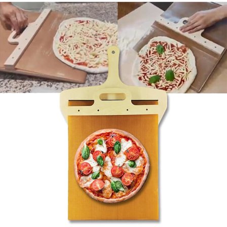 Liukuva pizzalapio - Pala Pizza Scorrevole, pizzalapio, joka siirtää, 60 cm