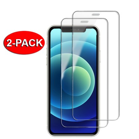 2-Pack - iPhone 11 / XR skjermbeskytter i herdet glass