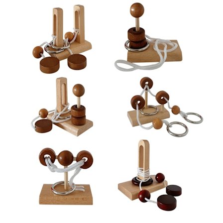 Wooden Puzzle for Adults & Teens – Problem-Solving Brain Teaser Puzzle