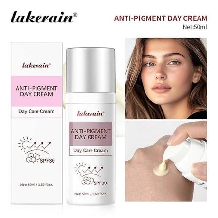 Anti-Pigment Dagkrem - SPF 30, Lysnende, Naturlig, Alle Hudtyper