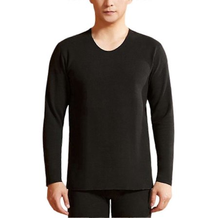 Termisk undertøj mænd vinter kvinder lange underbukser sæt fleece holder varmen i koldt vejr mand sort L Male Black Male Black M