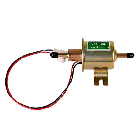 Hep-02a Ny Benzinbrændstofpumpe Inline Lavtryk Elektrisk Brændstofpumpe 12v