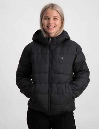 GANT D2. LT WEIGHT PUFFER JACKET Schwarz Jacken Mädchen - Kidsbrandstore