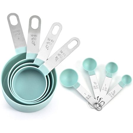 Måleskeer og -kopper sæt Multifunktionel Plastik Måling 500ml Måleflaske Til Te Kaffe