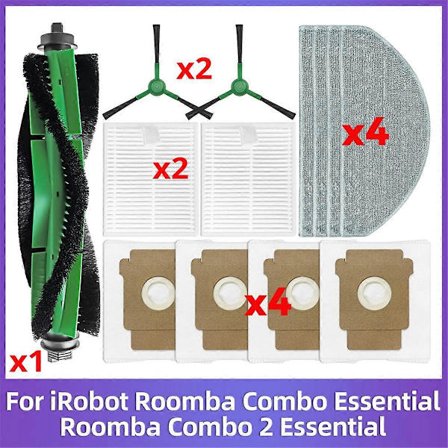 Til fejemaskine tilbehør hovedsidebørste filter moppeklud