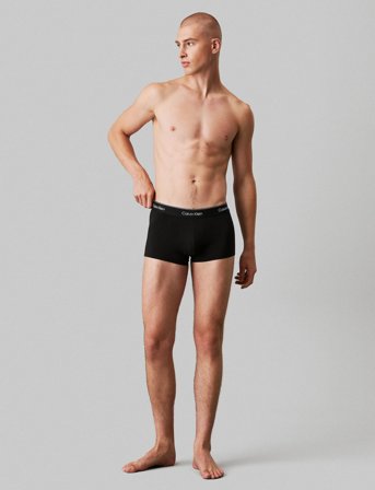 Calvin Klein Low Rise Trunk 5Pk - Black - XL