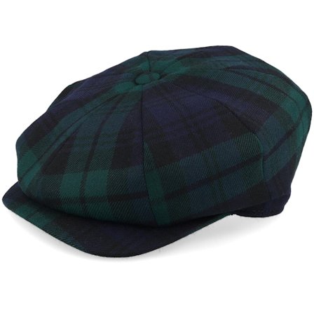 Wigéns - Ble flatcap Czapka Z Daszkiem - Retro Cap Navy Newsboy Vega Cap @ Hatstore