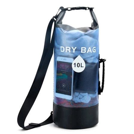 Dry Bag Bucket Bag BLÅ 10L 10L