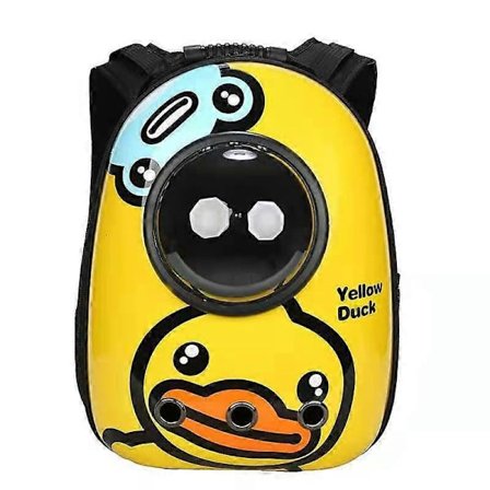 Rumkapsel Katte Taske Kæledyr Bærbar Åndbar Rygsæk Udendørs Hvalpe Sikkerhedstaske