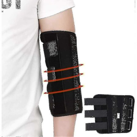 Armbågsskena för natten, ledad armbågsarmskena med stöd