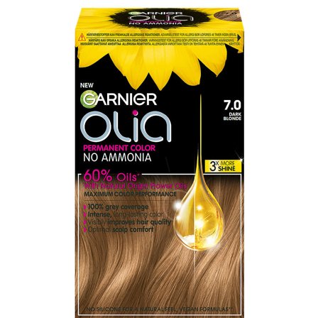Garnier Olia 7.0 Dark Blond, Hår, Hårfarve, Permanent Hårfarve