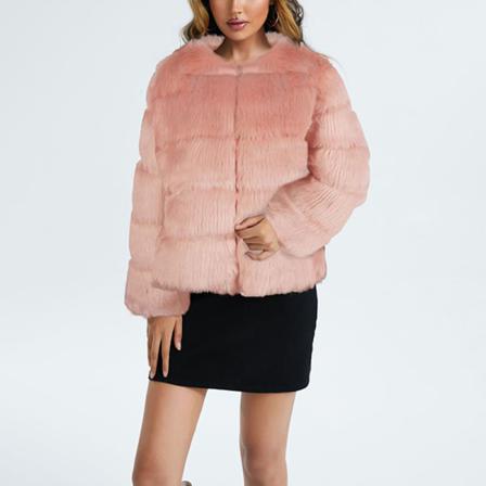 Kvinnor Enfärgad Kappa Långärmad Jacka