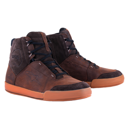 Alpinestars Chrome Crafted Drystar MC Boots Gum Brown Gum 42