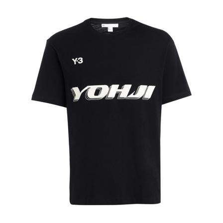 Y-3 T-Shirts Sort, Herre, Størrelse: M