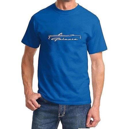 1965 1966 Ford Galaxie Convertible T-shirt med klassisk konturdesign