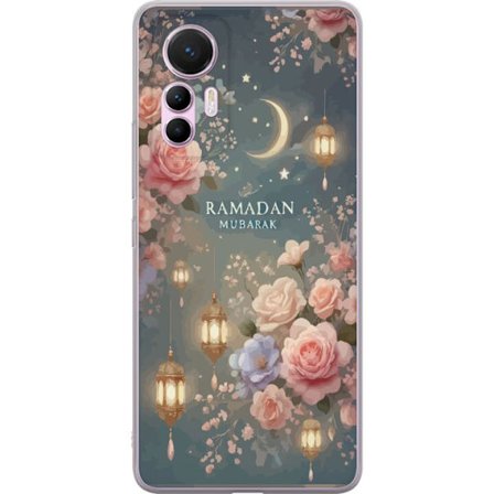 Kompatibelt Mobildeksel til Xiaomi 12 Lite Mørk fantasiscene med menneske og demonisk skapning i flammende landskap med overnaturlig kraft