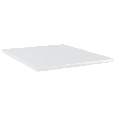Vidaxl Hyllplan 8 St Vit Högglans 40x50x1,5 Cm Konstruerat Trä Vit
