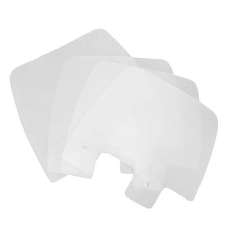 4 stk. vaskekranbeskytter mot vannsprut, ABS-vannfanger, avløpspute for kjøkken