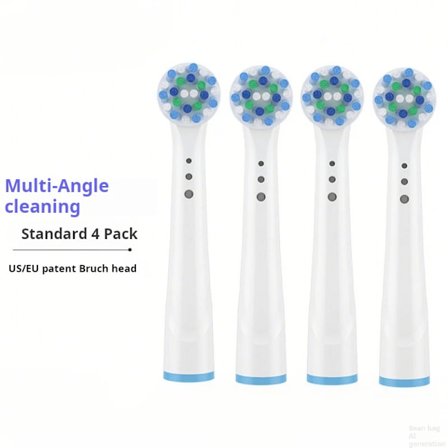 Kompatibla elektriska Oral B tandborstar, ersättningsborsthuvuden, professionella borsthuvuden, refill för Pro & D-serien