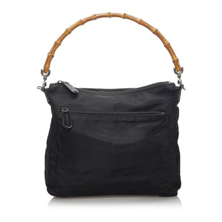 Gucci Vintage, Pre-owned bag Zwart, Dames, Maat:ONE Size,nylon