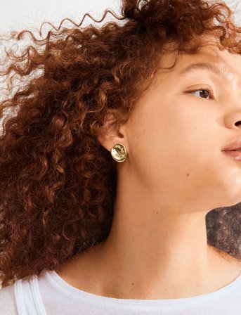 Pilgrim Sparkle Earrings Gold-Plated - Gold - ONE SIZE