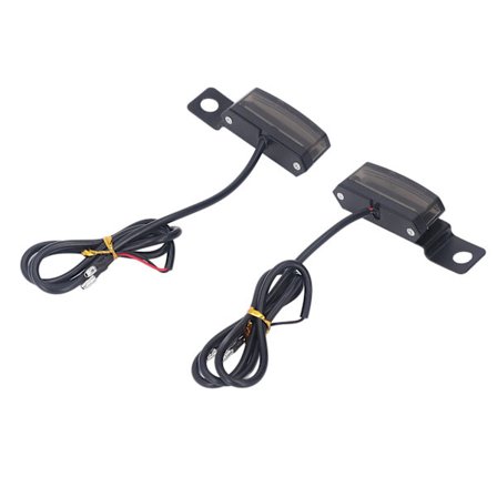 1 Pari Virtaavaa Vilkkua 6 LED DC 12V Universaali Muutos M8 Moottoripyörä Skootteri