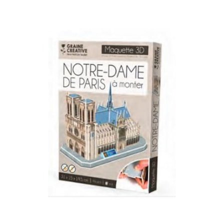 Notre Dame modell pussel