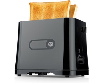 ON TER 100 - Enkel brödrost för två brödskivor